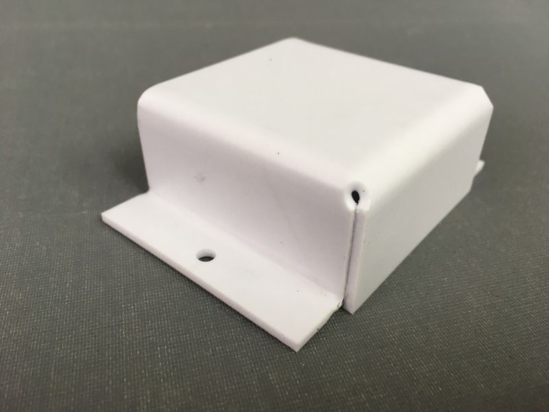 Pojemnik techniczny z PVC białej obudowa przemysłowa